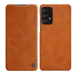 Husa Samsung Galaxy S24 FE Nillkin Qin Pro Leather, maro