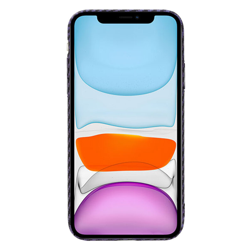Husa iPhone 11 Techsuit Carbonite FiberShell, mov