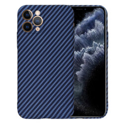 Husa iPhone 11 Pro Techsuit Carbonite FiberShell, cyan