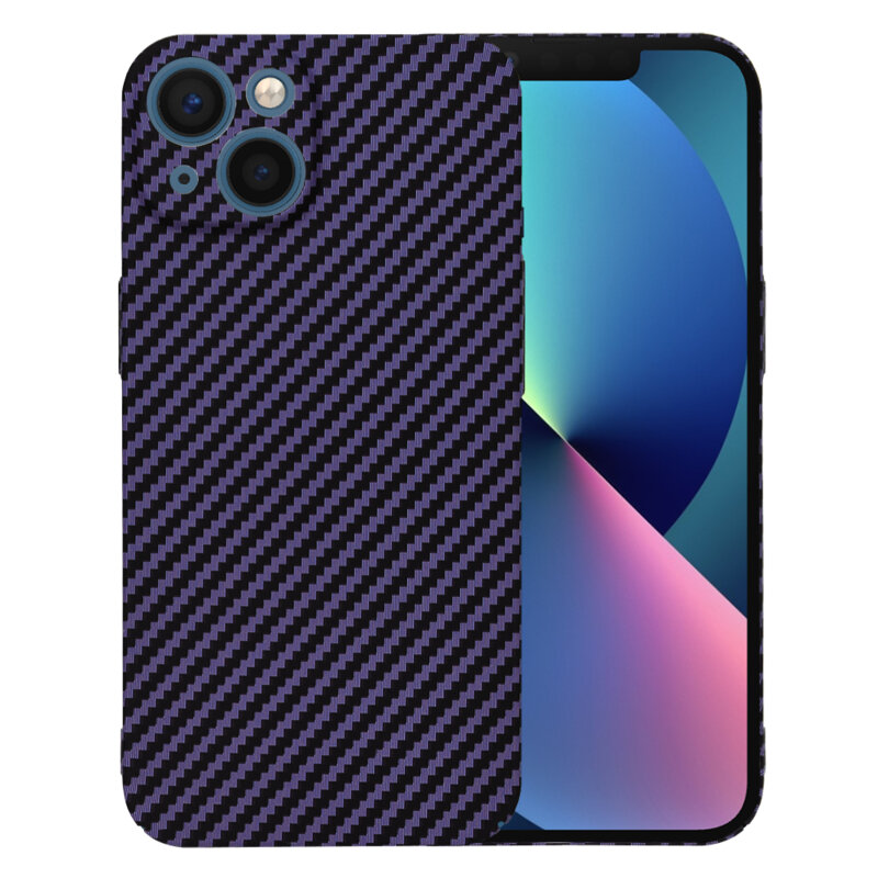 Husa iPhone 13 Techsuit Carbonite FiberShell, mov