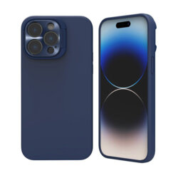 Husa iPhone 16 Pro Max Nillkin Lens Wing Magnetic, albastru