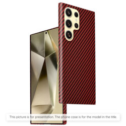 Husa Xiaomi Redmi Note 9S Techsuit Carbonite FiberShell, rosu