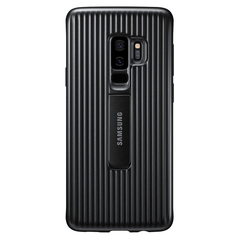 Husa Originala Samsung Galaxy S9 Plus Protective Standing Cover - Negru