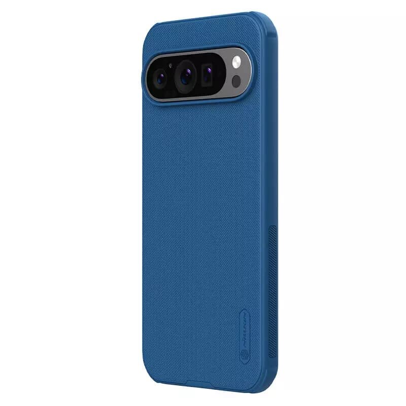 Husa Google Pixel 9 Nillkin Super Frosted Shield Pro, albastru