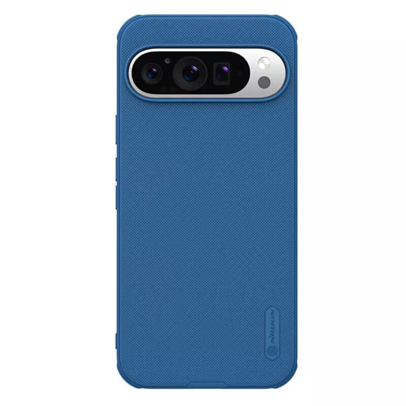 Husa Google Pixel 9 Pro Nillkin Super Frosted Shield Pro, albastru