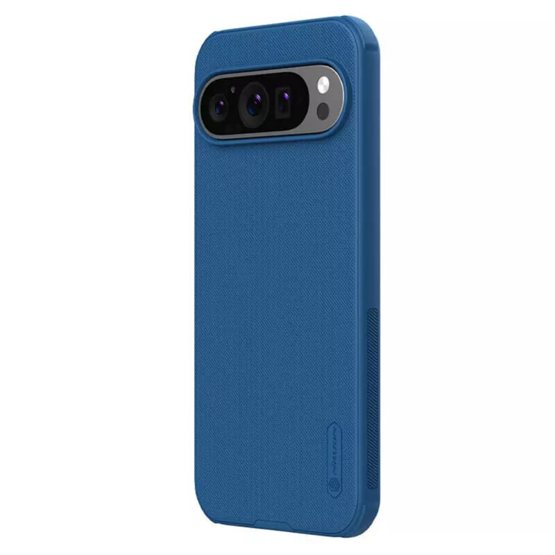 Husa Google Pixel 9 Pro Nillkin Super Frosted Shield Pro, albastru
