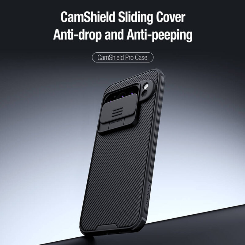 Husa Google Pixel 9 Pro Nillkin CamShield Pro, albastru