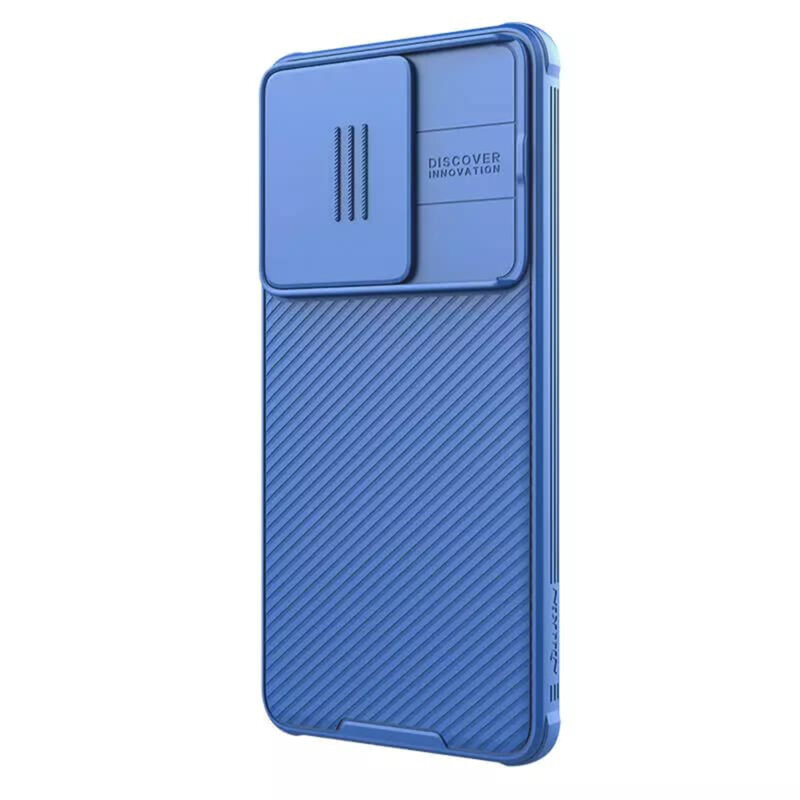 Husa Xiaomi Poco F6 Nillkin CamShield Pro, albastru