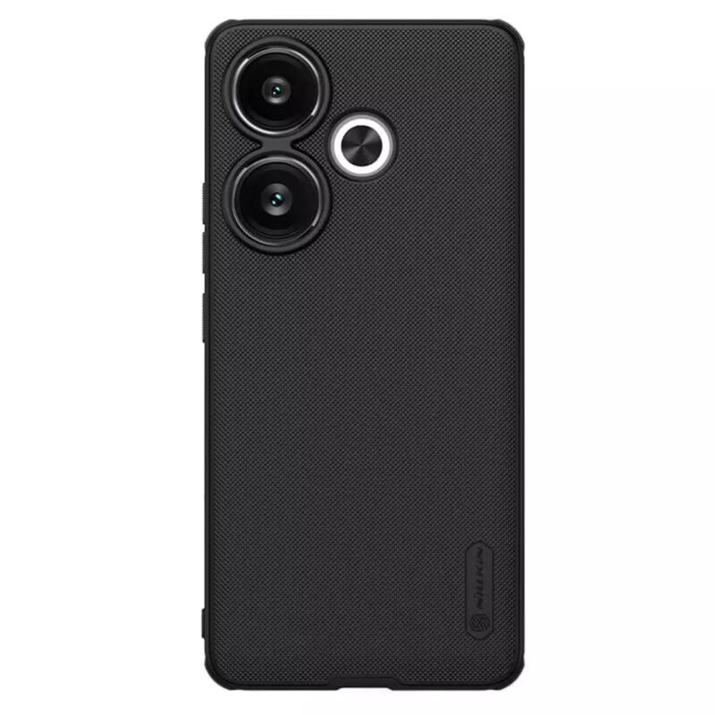 Husa Xiaomi Poco F6 Nillkin Super Frosted Shield Pro Magnetic, negru