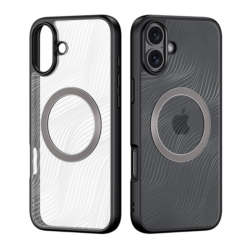 Husa iPhone 16 Dux Ducis Aimo MagSafe, negru