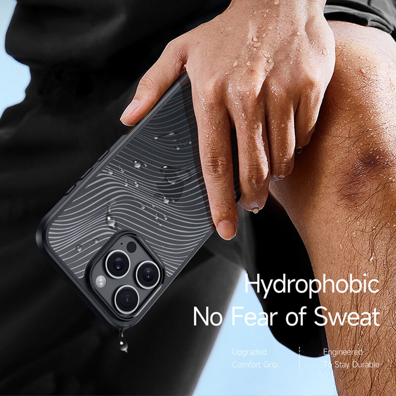 Husa iPhone 16 Pro Max Dux Ducis Aimo, negru