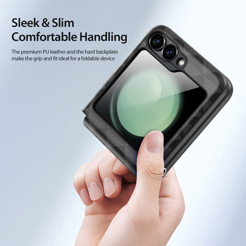 Husa Samsung Galaxy Z Flip6 Dux Ducis Fitt, negru