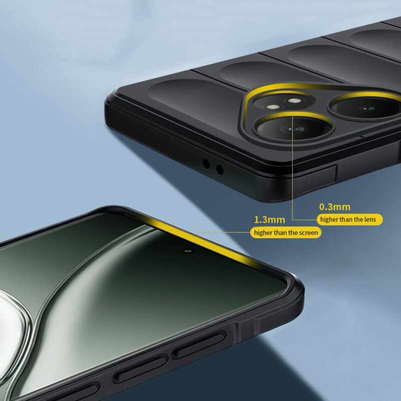 Husa Realme GT 6T Techsuit Magic Shield, rosu