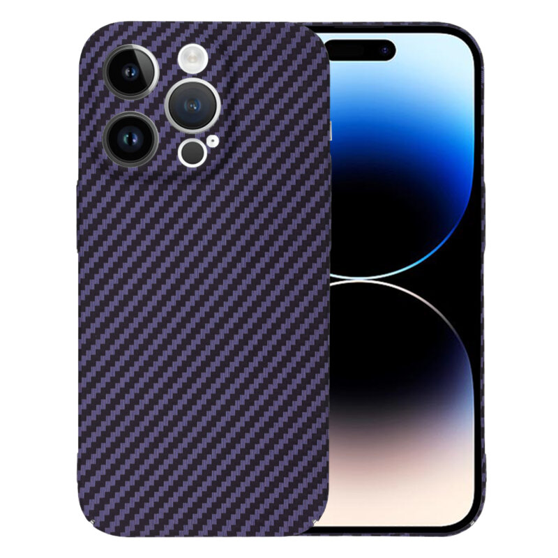 Husa iPhone 14 Pro Techsuit Carbonite FiberShell, mov
