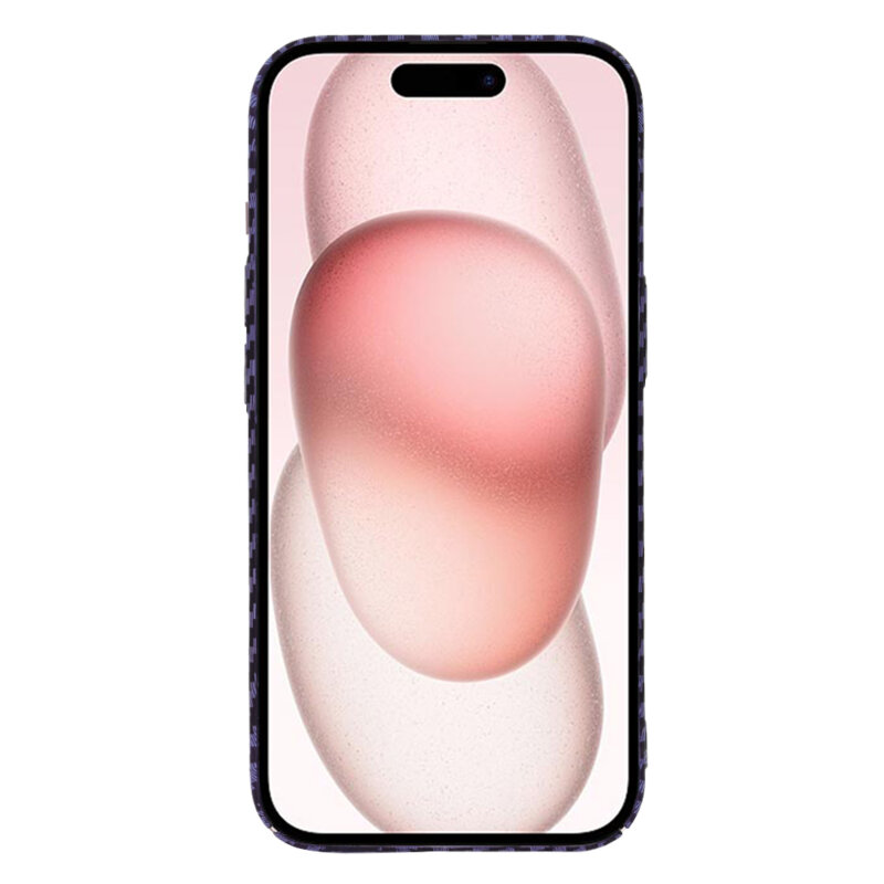 Husa iPhone 15 Techsuit Carbonite FiberShell, mov