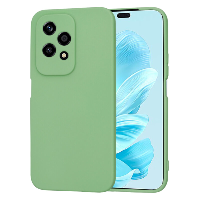 Husa silicon Honor 200 Lite Techsuit SoftFlex, verde deschis