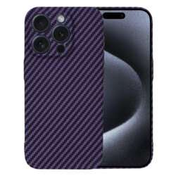 Husa iPhone 15 Pro Techsuit Carbonite FiberShell, mov