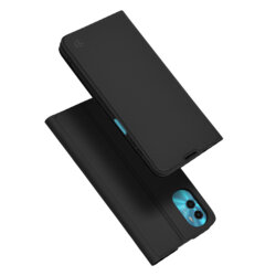 Husa Motorola Moto E22s Techsuit Magskin Book, negru