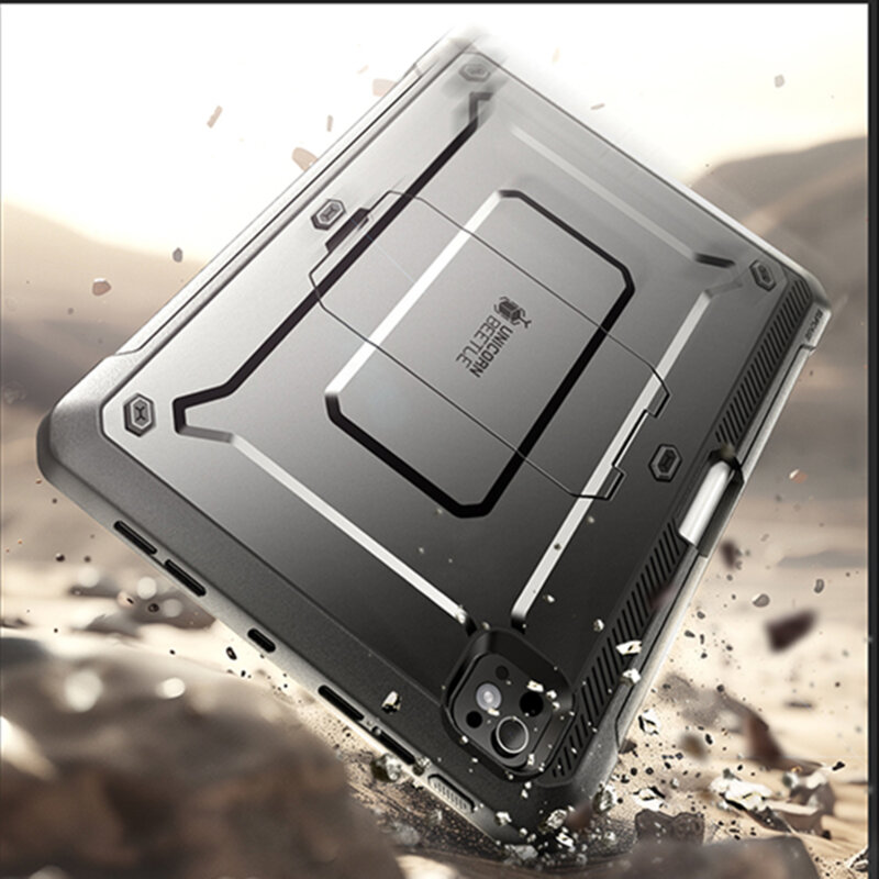 Husa iPad Pro 13 (2024) Supcase Unicorn Beetle Pro, verde