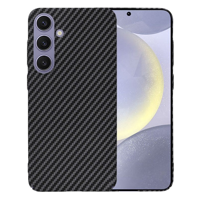 Husa Samsung Galaxy S24 Plus Techsuit Carbonite FiberShell, negru