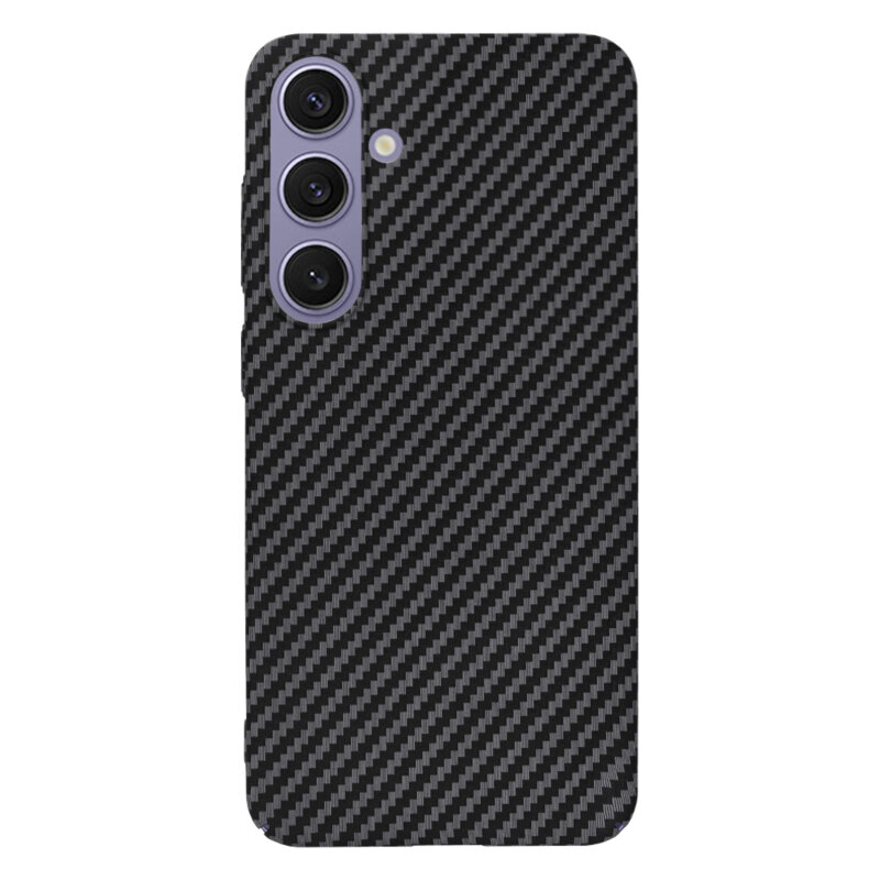 Husa Samsung Galaxy S24 Plus Techsuit Carbonite FiberShell, negru