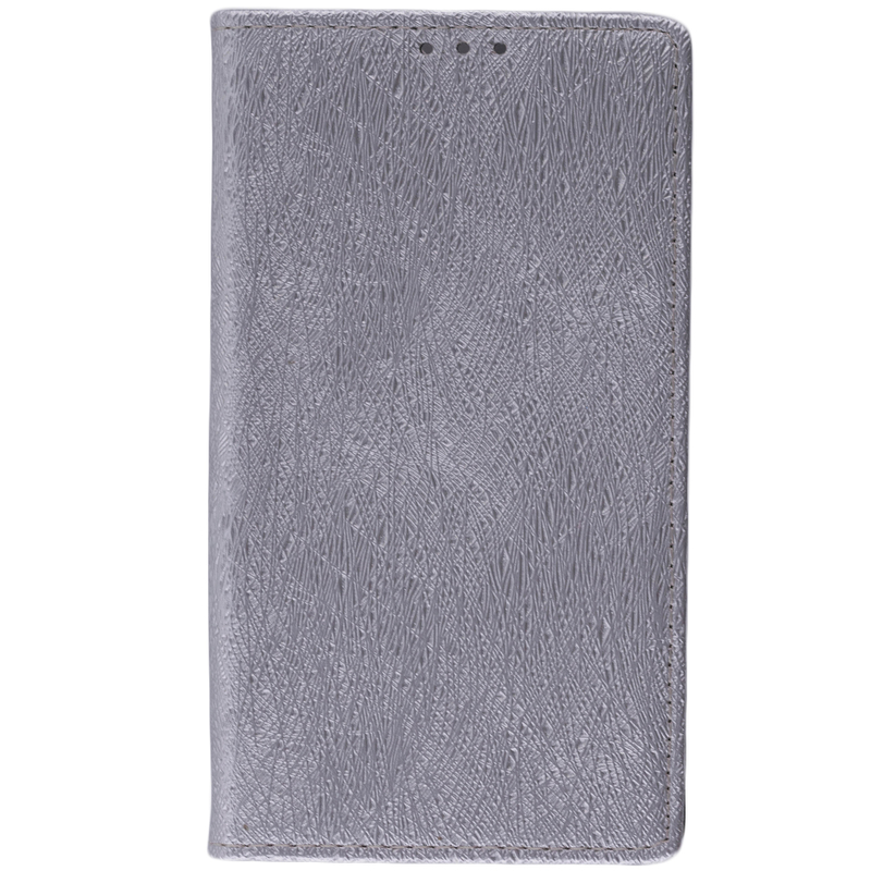 Husa Sony Xperia L2 Flip Forcell Magic Book Argintiu