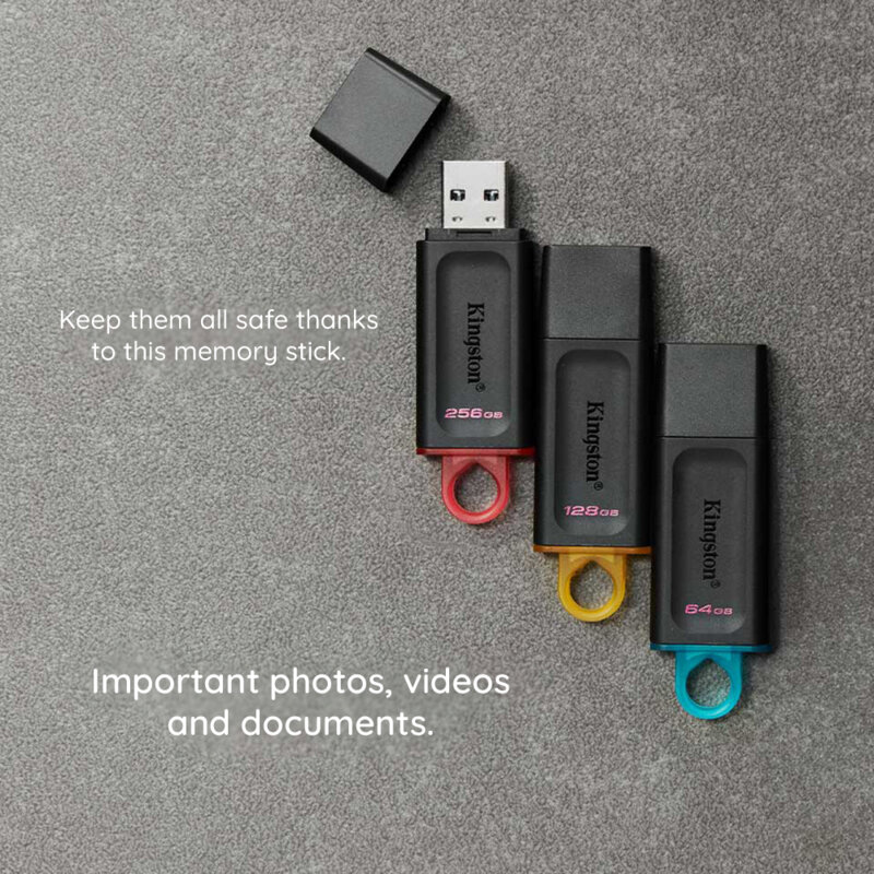 Stick memorie 128GB Kingston DT Exodia, USB 3.2, DTX/128GB