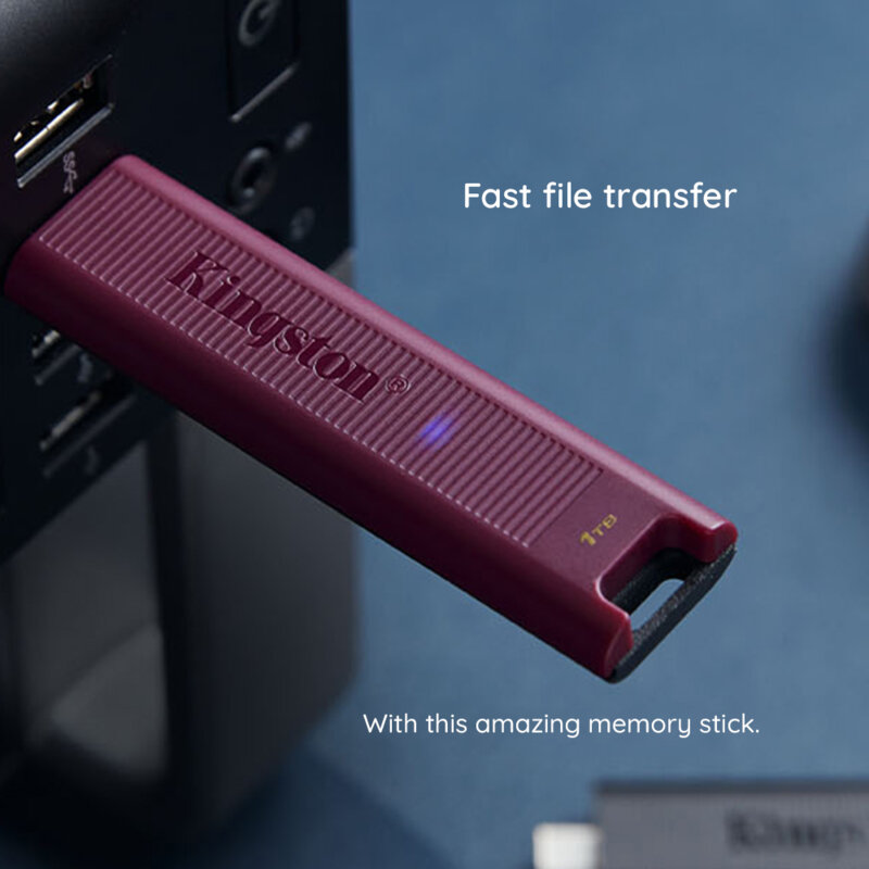 Stick memorie 256GB Kingston DT Max, USB 3.2, DTMAXA/256GB