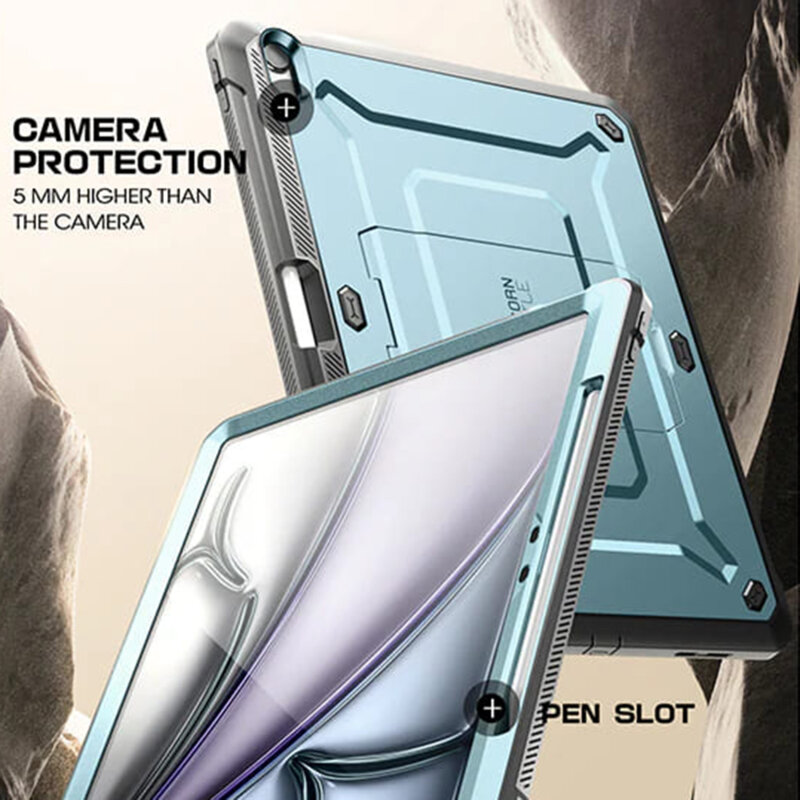 Husa iPad Air 13 (2024) Supcase Unicorn Beetle Pro, albastru