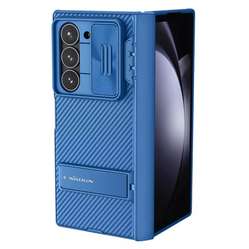 Husa Samsung Galaxy Z Fold6 Nillkin CamShield Pro Bracket, albastru