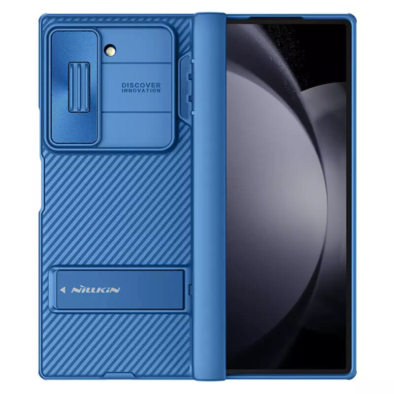 Husa Samsung Galaxy Z Fold6 Nillkin CamShield Pro Bracket, albastru