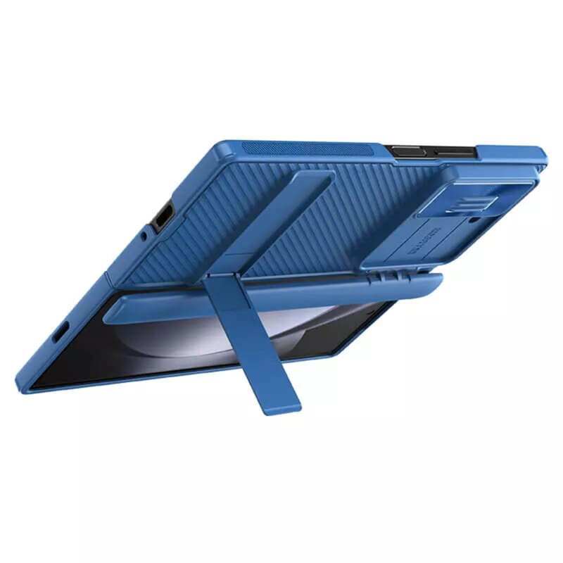 Husa Samsung Galaxy Z Fold6 Nillkin CamShield Pro Bracket, albastru