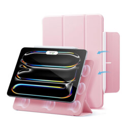 Husa iPad Pro 13 (2024) ESR Rebound Magnetic, roz