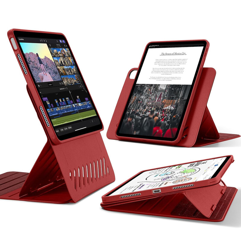 Husa iPad Air 11 (2024) ESR Shift Magnetic, rosu