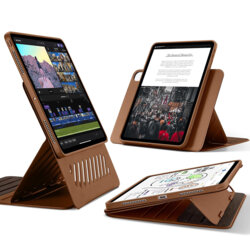 Husa iPad Pro 13 (2024) ESR Shift Magnetic, maro