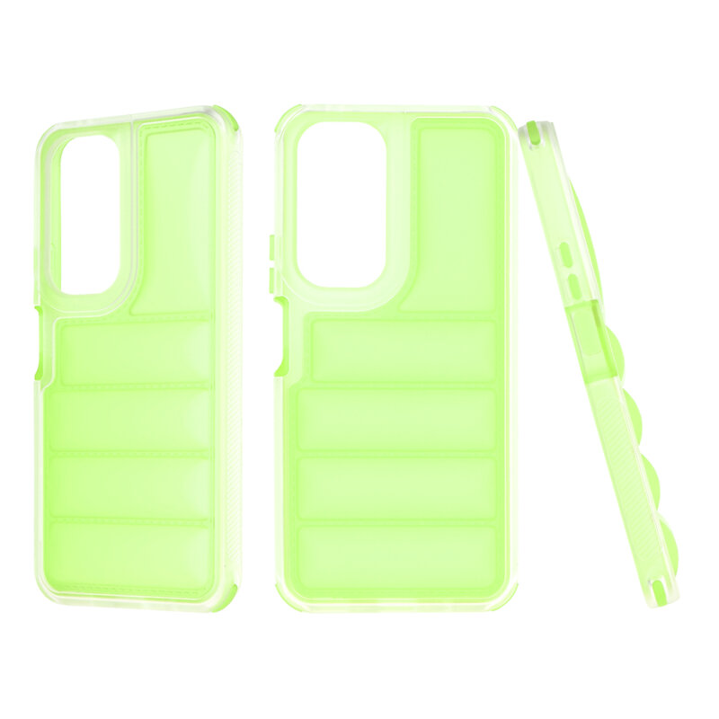 Husa Honor 90 Lite Techsuit Wave Shield, verde