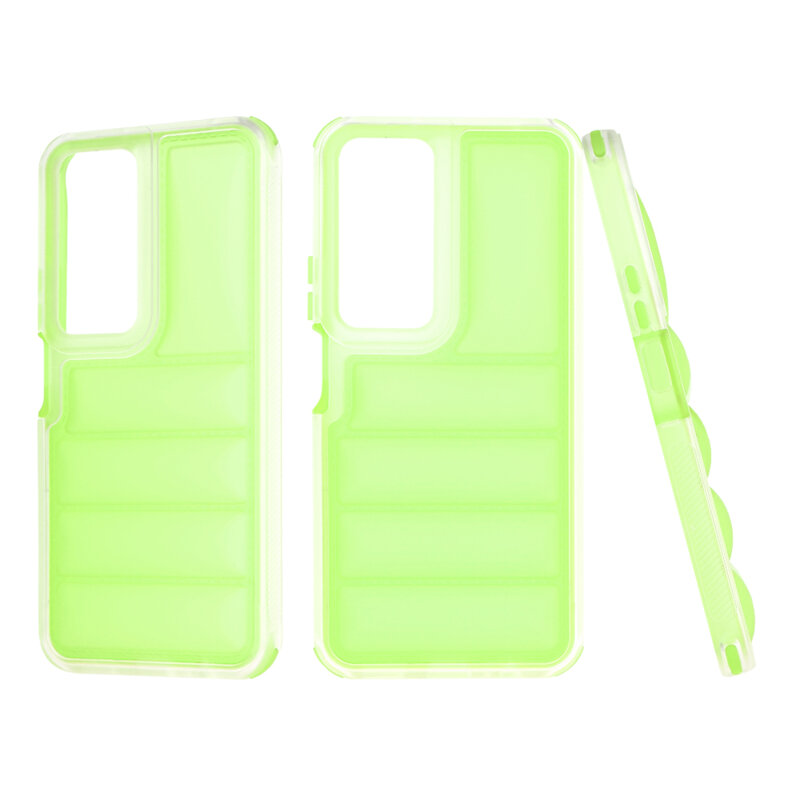 Husa Honor X7b Techsuit Wave Shield, verde