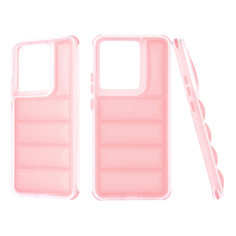 Husa Motorola Edge 50 Pro Techsuit Wave Shield, roz