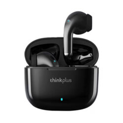 Casti half-in-ear wireless Bluetooth Lenovo ThinkPlus LP40 Pro, negru