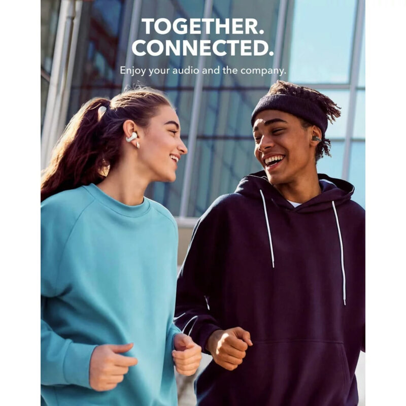 Casti open-ear cu microfon Bluetooth Anker C30i, IPX4, alb