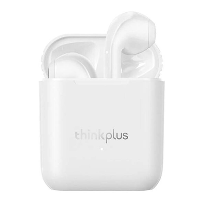 Casti Bluetooth wireess Noise Cancelling Lenovo ThinkPlus LP2, alb