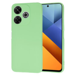 Husa silicon Xiaomi Poco M6 4G Techsuit SoftFlex, verde deschis