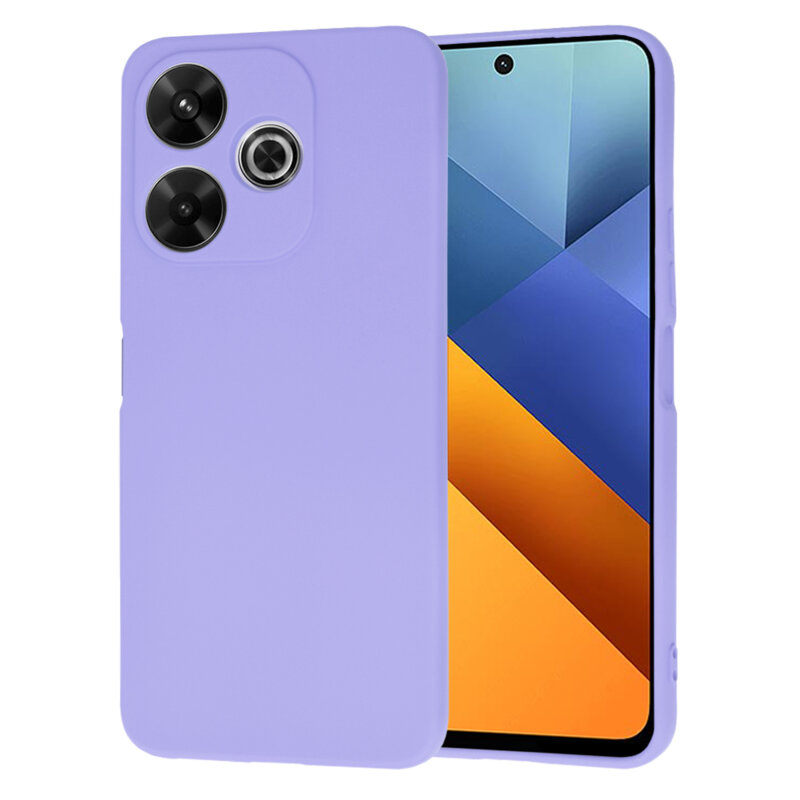 Husa silicon Xiaomi Poco M6 4G Techsuit SoftFlex, violet