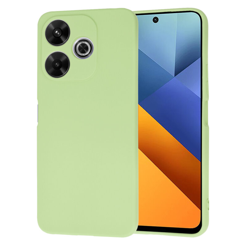 Husa silicon Xiaomi Poco M6 4G Techsuit SoftFlex, verde