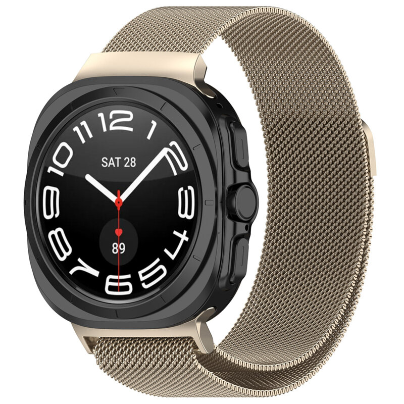 Curea Samsung Galaxy Watch Ultra 47mm Techsuit, crem, W009