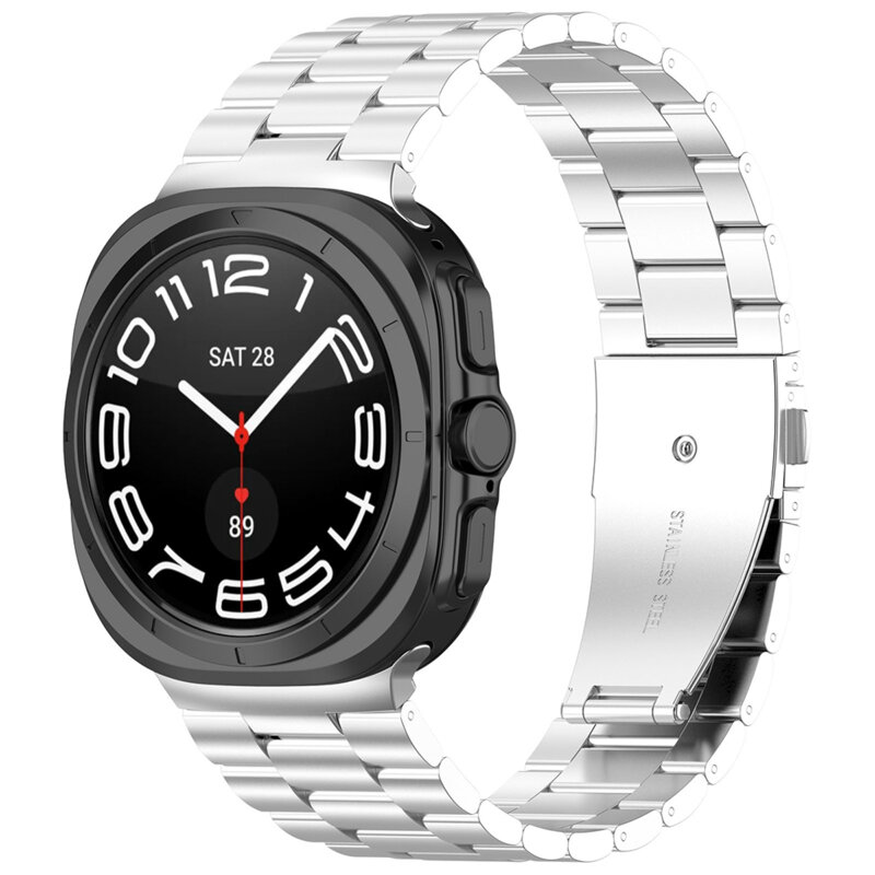 Curea Samsung Galaxy Watch Ultra 47mm Techsuit, argintiu, W010