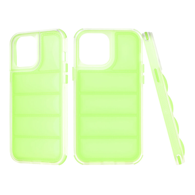 Husa iPhone 12 Pro Max Techsuit Wave Shield, verde