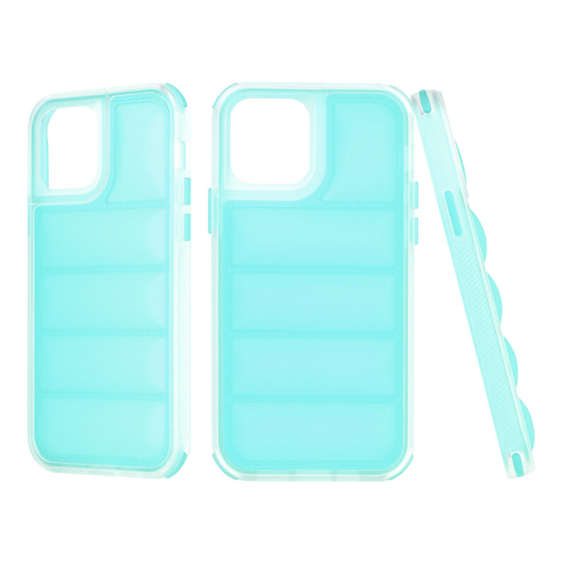 Husa iPhone 12 Pro Techsuit Wave Shield, turcoaz