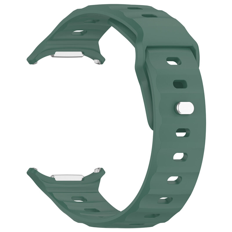 Curea Samsung Galaxy Watch Ultra 47mm Techsuit, verde inchis, W055