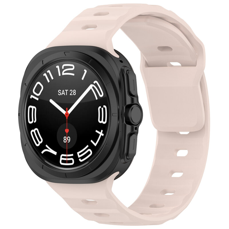 Curea Samsung Galaxy Watch Ultra 47mm Techsuit, roz deschis, W055